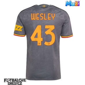AS Roma Wesley Franca #43 Alternativní Dres 2026-27 Krátký Rukáv